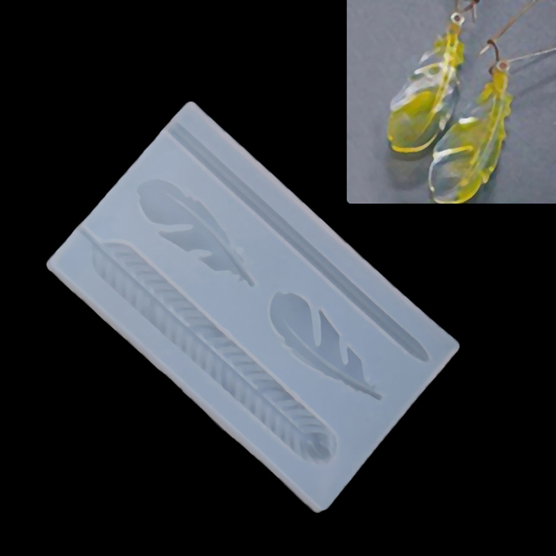 Leaf DIY Earring Necklace Pendant Silicone Mold Epoxy Resin Molds Jewelry To Leaf DIY Earring Necklace Pendant Silicone Mold Epoxy Resin Molds Jewelry To
